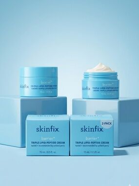NEW IN BOX Skinfix Mini 2-Pack | Barrier+ Peptide Cream Duo
